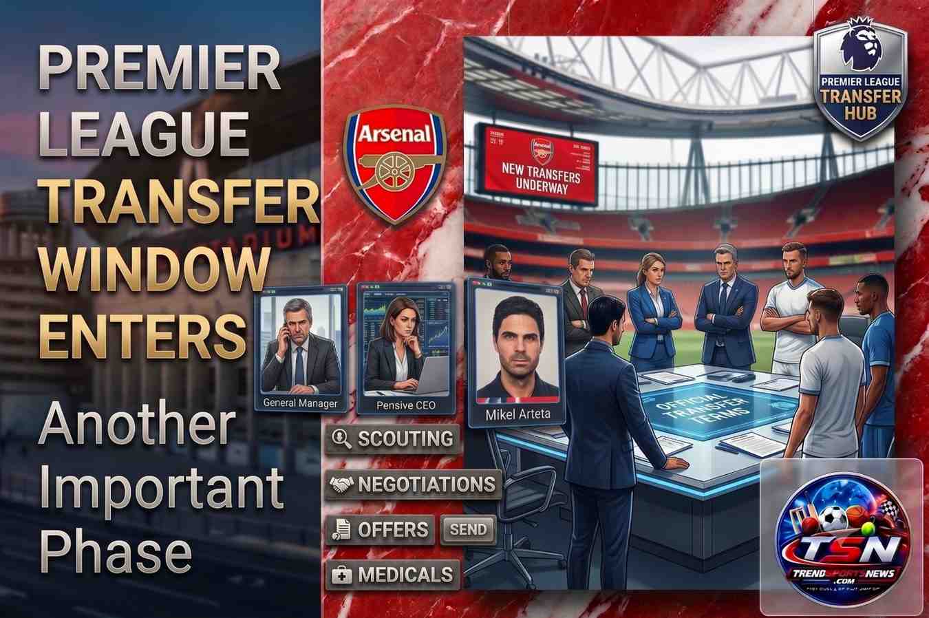 The Premier League summer transfer window remains active as clubs continue to complete deals and reshape their squads before the new season.