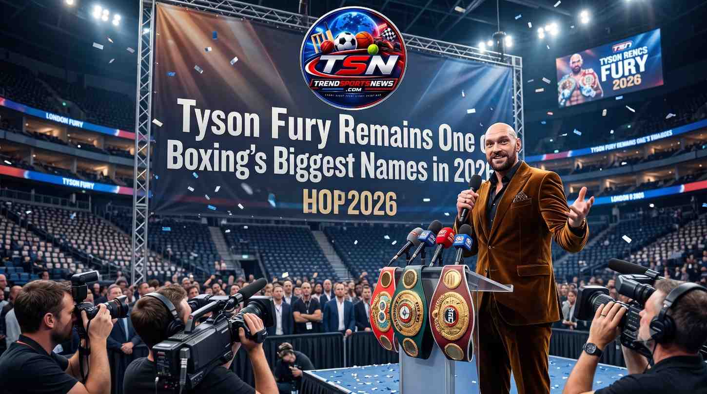 Tyson Fury Remains One of Boxing's Biggest Names in 2026