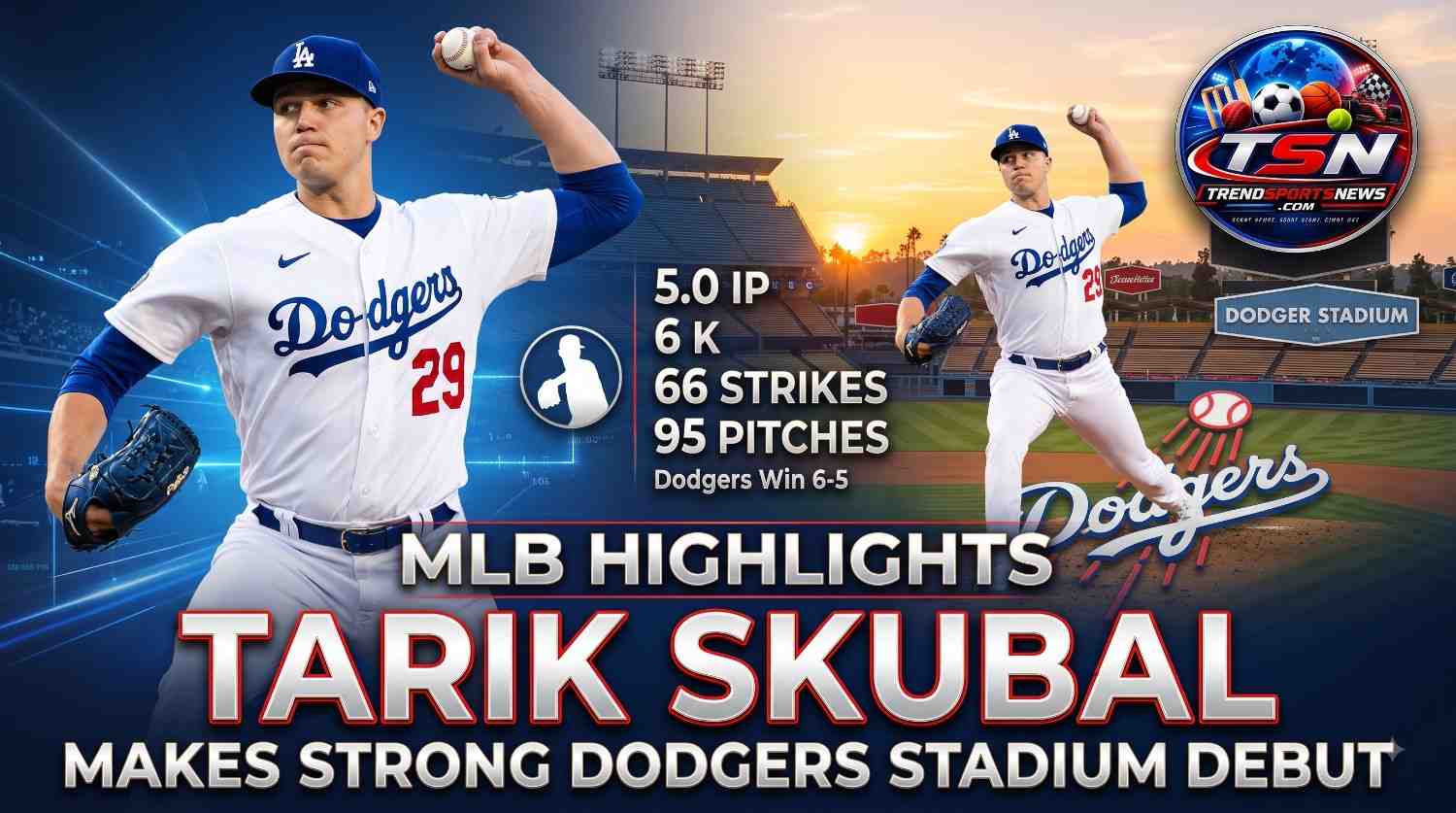 Tarik Skubal struck out six in his Dodgers Stadium debut as MLB delivered another busy night of baseball action.