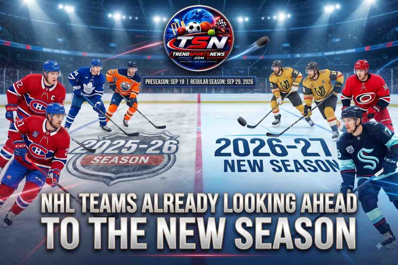 NHL teams continue offseason planning as clubs evaluate rosters, contracts and potential moves ahead of the 2026-27 season.