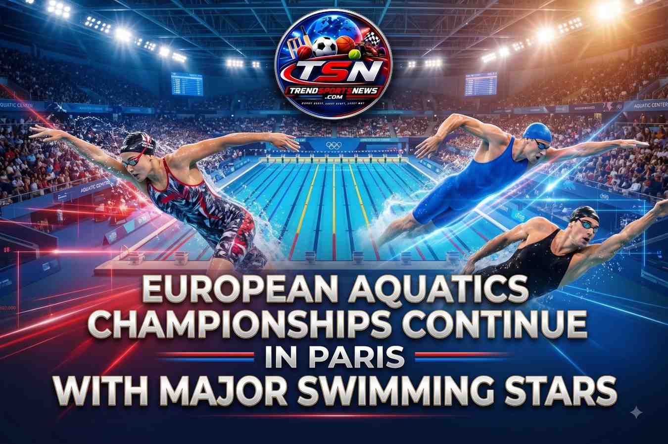 The European Aquatics Championships continue in Paris as Europe's best swimmers compete for medals from August 10 to 16.
