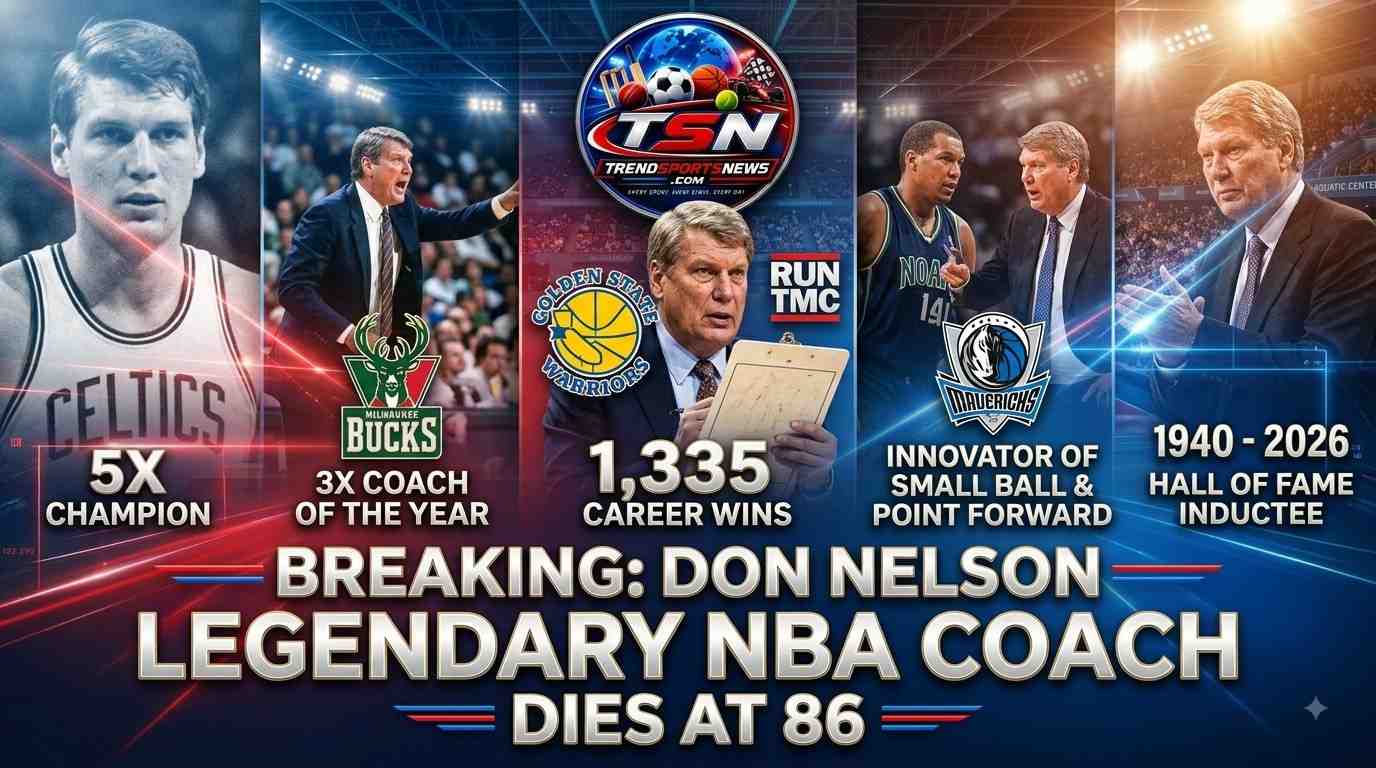 Basketball Hall of Fame coach Don Nelson has died at 86. Tributes are being paid to one of the NBA's most influential coaching figures.